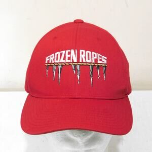 Frozen Ropes Embroidered Baseball Hat Adjustable OSFA